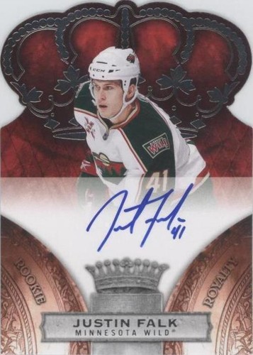 2010-11 Panini Crown Royale - Justin Falk #153