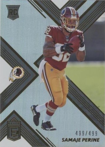 2017 Donruss Elite Samaje Perine #163