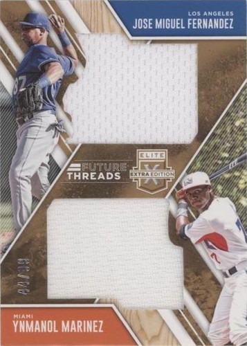 2017 Panini Elite Extra Edition - Jose Miguel Fernandez Ynmanol Marinez #FTSD-JY