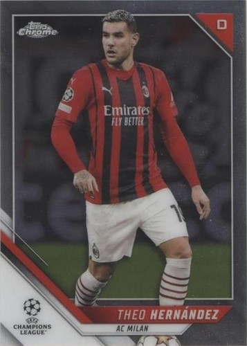 21-22 Topps Ultimate Stage Theo Hernandez Autograph Blue 50 21-22 Topps Ultimate Stage Theo Hernandez Autograph Blue 50