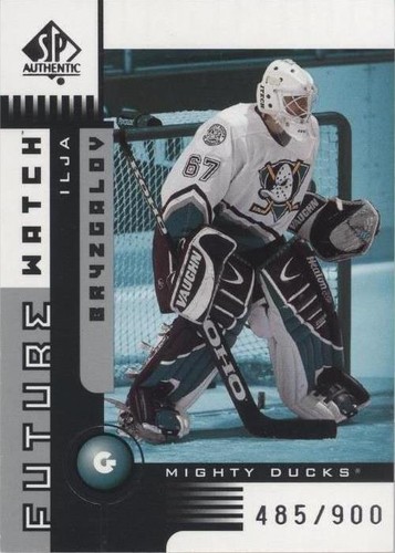 2001-02 SP Authentic - Ilya Bryzgalov #131