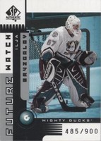 2001-02 SP Authentic - Ilya Bryzgalov #131