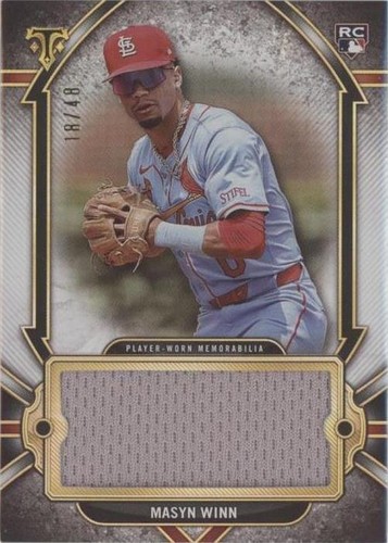2024 Topps Triple Threads - Masyn Winn #SJR-WIN