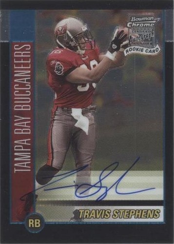 2002 Bowman Chrome Travis Stephens #143