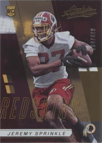 2017 Panini Absolute Jeremy Sprinkle #199