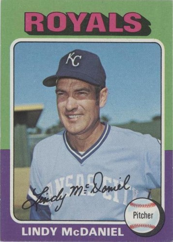 1975 Topps - Lindy McDaniel #652