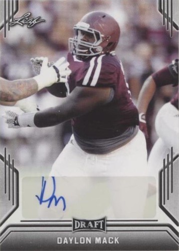 2019 Leaf Draft Daylon Mack #BA-DM2