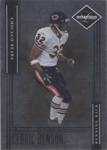 2006 Leaf Limited Cedric Benson #6
