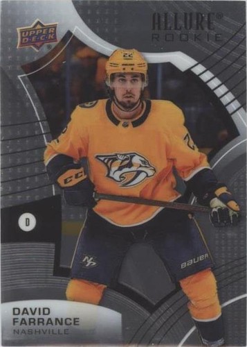 2021-22 Upper Deck Allure - David Farrance #136