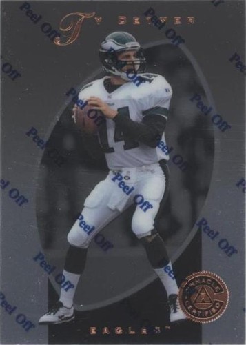 1997 Pinnacle Certified Ty Detmer #69