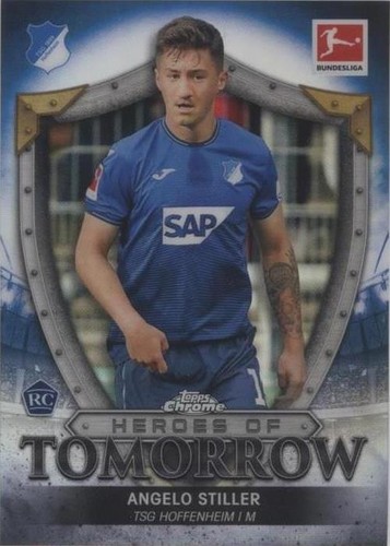 2021-22 Topps Chrome Bundesliga Angelo Stiller #HT-AS