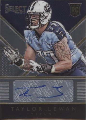 2014 Panini Select Taylor Lewan #RA-TL