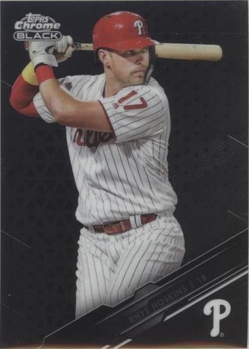 2020 Topps Chrome Black - Rhys Hoskins #31