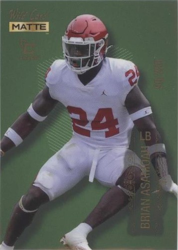 2022 Wild Card MATTE Brian Asamoah II #MB-7