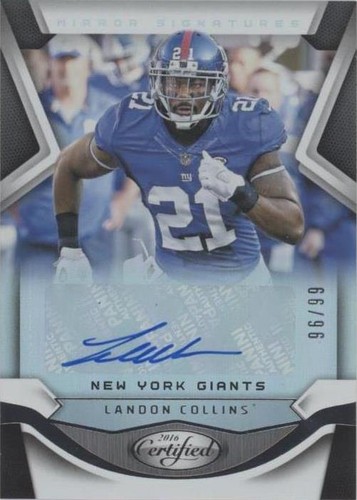 2016 Panini Certified Landon Collins #M-LCS