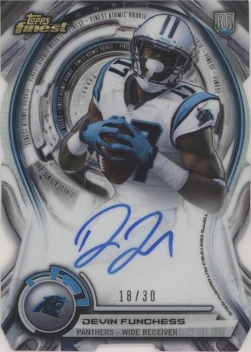 2015 Topps Finest Devin Funchess #RADC-2