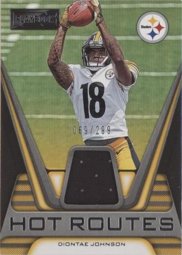 2019 Panini Playbook Diontae Johnson #8