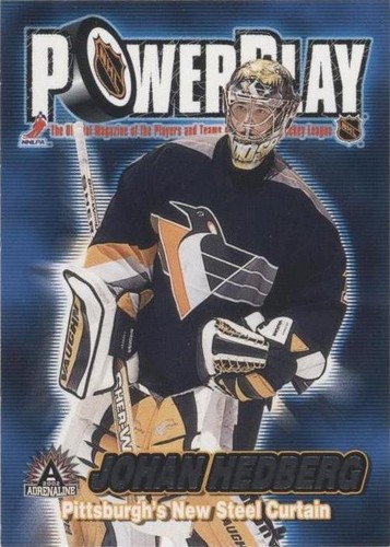 2001-02 Pacific Adrenaline - Johan Hedberg #28