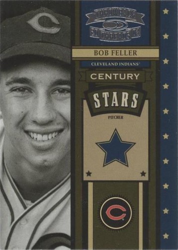 2004 Donruss Throwback Threads - Bob Feller #CS-7