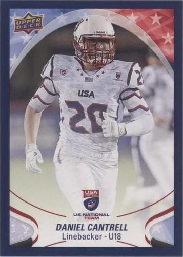 2017 Upper Deck USA Football Daniel Cantrell #26