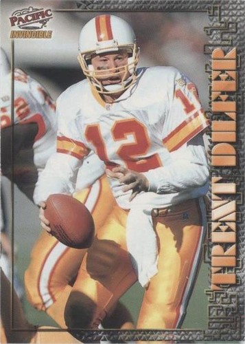 1997 Pacific Invincible Trent Dilfer #10