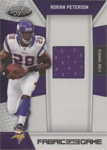 2010 Certified Adrian Peterson #1