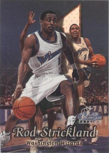 Rod Strickland 1998-99 Flair Showcase #73 Row 3 Legacy Collection 