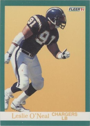 1991 Fleer Leslie O'Neal #177