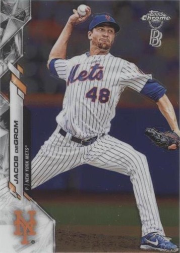 2020 Topps Chrome Ben Baller Edition - Jacob deGrom #81