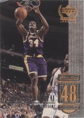 1998-99 Upper Deck Century Legends - Shaquille O'Neal #48