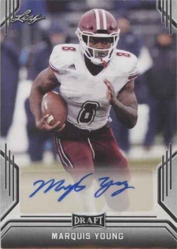 2019 Leaf Draft Marquis Young #BA-MY1