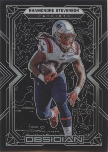 2022 Panini Obsidian Rhamondre Stevenson #84