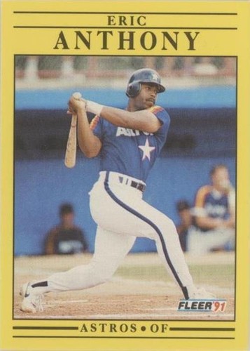 1991 Fleer #498a Eric Anthony | eBay