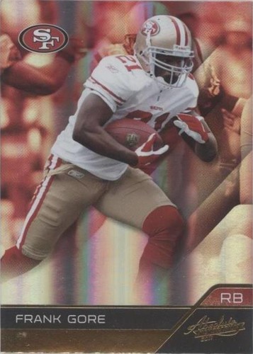 2011 Panini Absolute Memorabilia Frank Gore #84