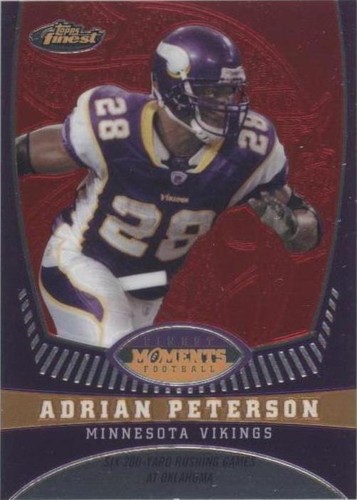 2008 Topps Finest Adrian Peterson #AP13