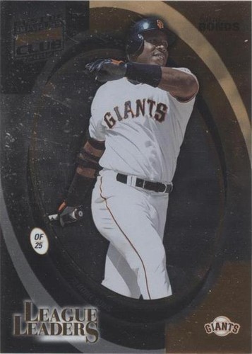 2002 Donruss Best of Fan Club - Barry Bonds #LL-31