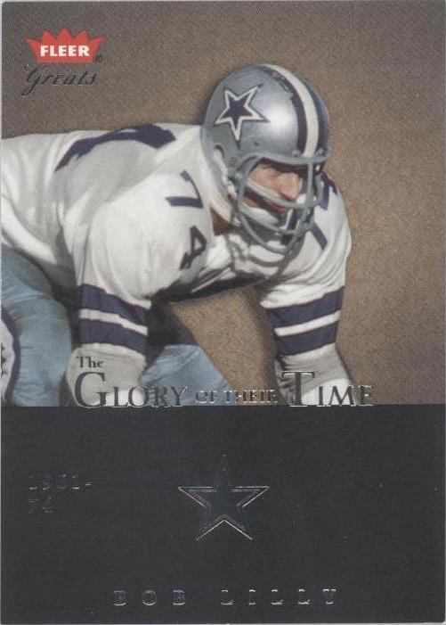 2004 Fleer Greats Bob Lilly #24 GOT