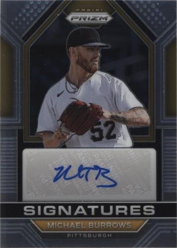 2023 Panini Prizm - Michael Burrows #SIG-MB