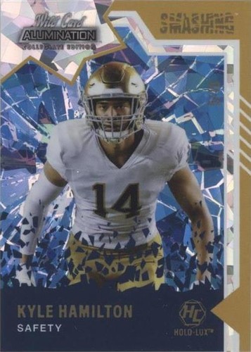 2021 Wild Card Alumination NIL Collegiate Edition Kyle Hamilton #ANSM-17
