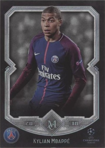 キリアン・エムバペ &#39;18 topps Chrome Kylian Mbappe 2017-18 Topps Chrome UCL Orange Refractor #41 Kylian Mbappe