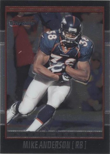 2001 Bowman Chrome Mike Anderson #9
