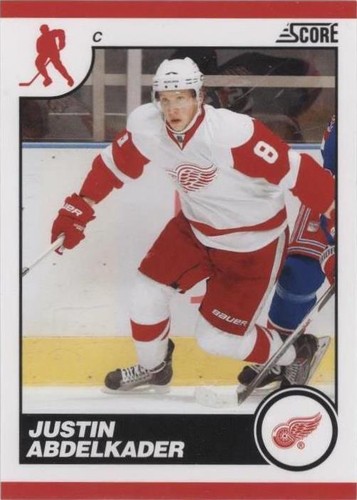 2010-11 Score - Justin Abdelkader #192