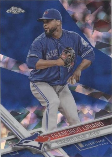 2017 Topps Chrome Sapphire Edition - Francisco Liriano #469