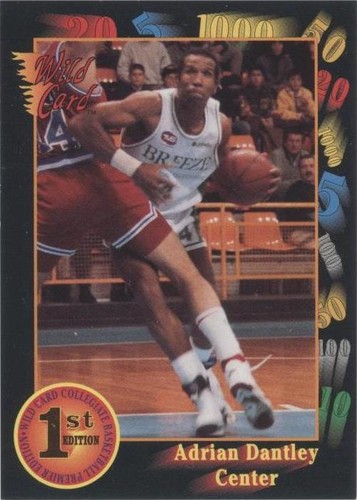 1992 Wild Card Collegiate - Adrian Dantley #53