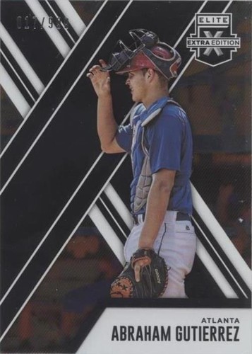 2017 Panini Elite Extra Edition - Abraham Gutierrez #127