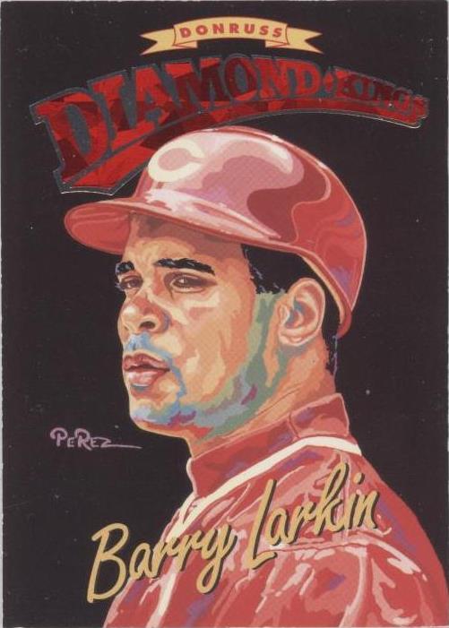 1994 Donruss - Diamond Kings #DK-17 Barry Larkin