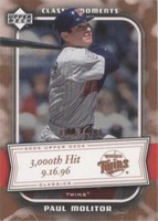 2005 Upper Deck Classics - Paul Molitor #CM-PM