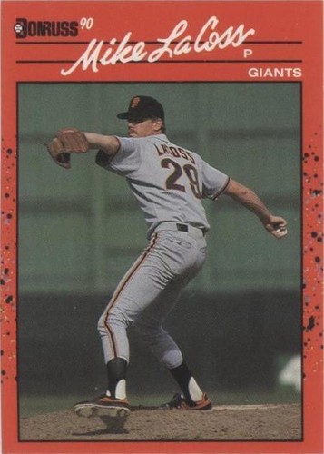 1990 Donruss - Mike LaCoss #652