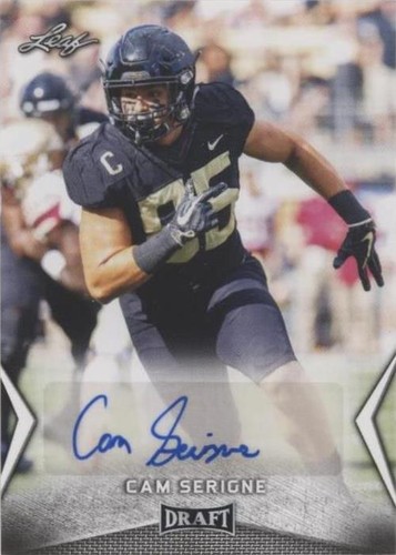2018 Leaf Draft Cam Serigne #BA-CS2