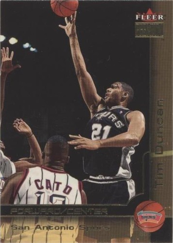 2000-01 Fleer Premium - Tim Duncan #40